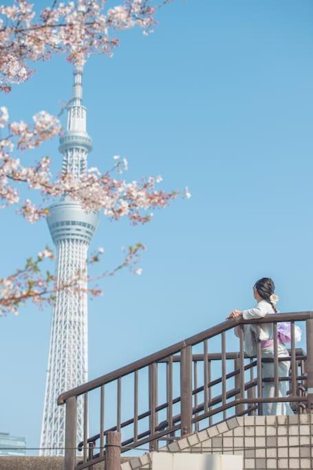 403 Oshiage Sta 3Mins Walk! Wi-Fi & Elevator 4Pax Διαμέρισμα Τόκιο Εξωτερικό φωτογραφία